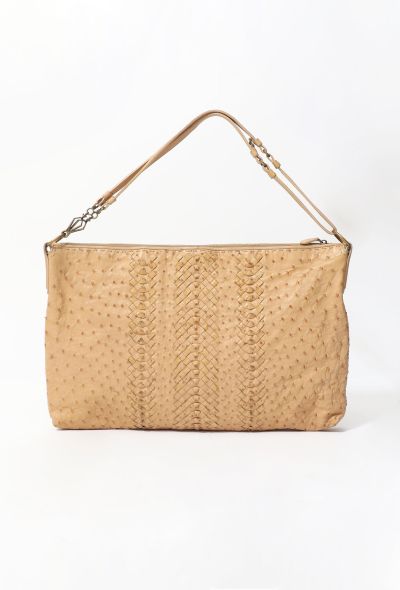 Bottega Veneta Ostrich Tote Bag - 1