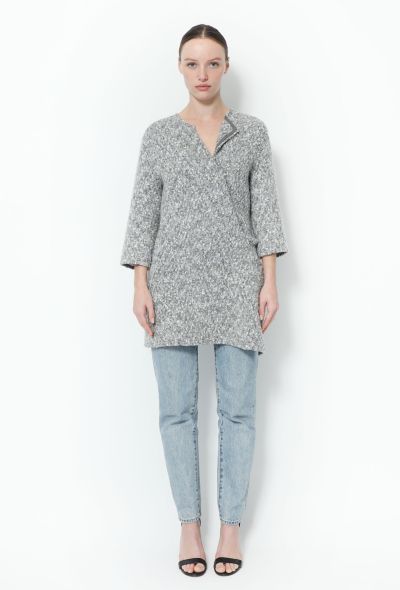 Céline F/W 2014 Bouclé Wrap Cardigan - 1