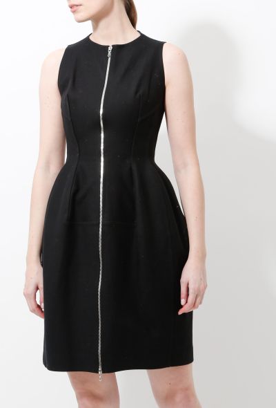 Alaïa Cotton Zip Dress - 1