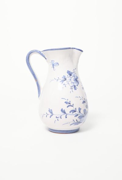 Dior Hand-Painted Vintage Porcelain Pitcher - 1