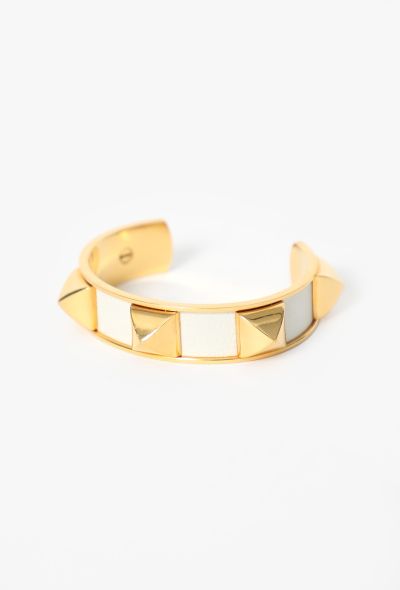 Hermès Médor Leather Jonc Bracelet - 2