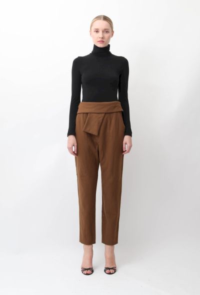 Balenciaga Pre-Fall 2012 Wool Trousers - 1