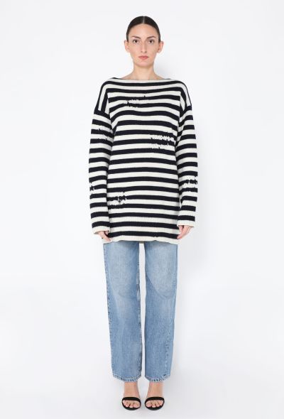 Dior 2019 Distressed Knit Pullover - 1
