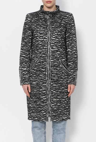 Chanel Bicolor Embroidered Lesage Coat - 2