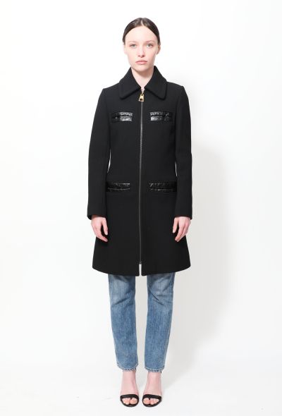 Louis Vuitton F/W 2014 Tailored Slit Pocket Coat - 1