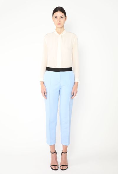 Céline Pre-Fall 2011 Smoking Trousers Blue - 1