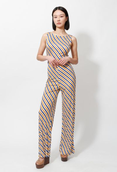Prada 2012 Striped Jumpsuit - 2