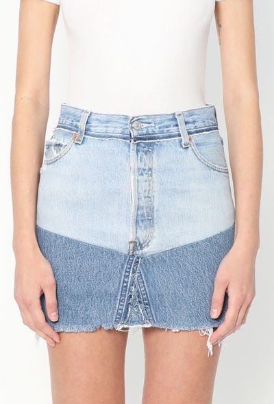 Levi's 2015 x Re/Done Denim Skirt - 2