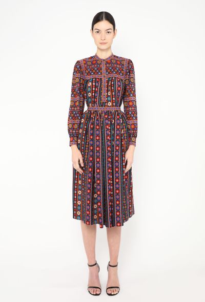 Saint Laurent Late '70s Floral Russian Ensemble - 2