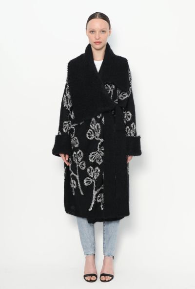 John Galliano 2003 Iridescent Floral Cardigan - 1
