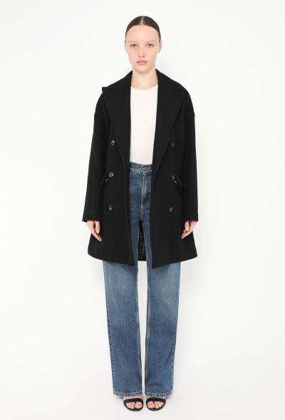 Alaïa Classic Double-Breasted Peacoat - 2