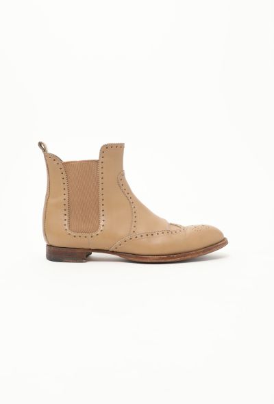 Hermès Brighton Brogue Ankle Boots - 1