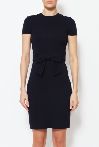 Valentino Crêpe Bow Dress - 2