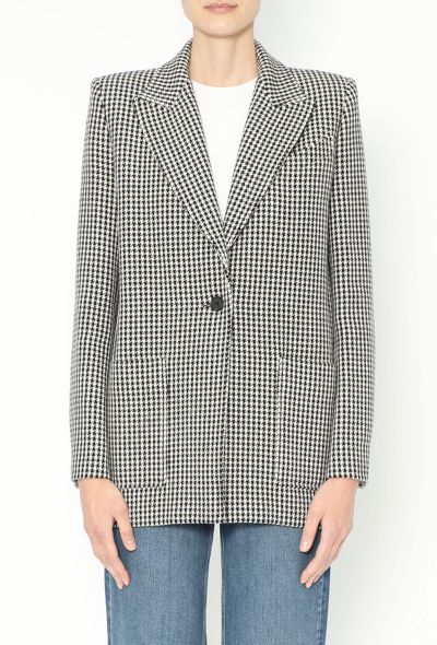 Givenchy 2018 Tailored Houndstooth Blazer - 2