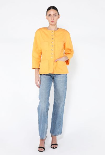 Chanel '90s Classic 'CC' Button Jacket - 2