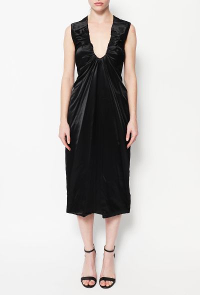 Bottega Veneta 2019 Ruched Charmeuse Dress - 2