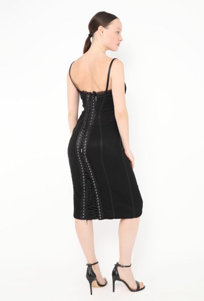 Dolce & Gabbana Late '90s Lace-up Bustier Dress - 2
