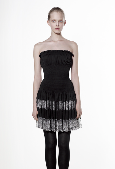 Alaïa F/W 2006 Tiered Lace Maxi Skirt - 2