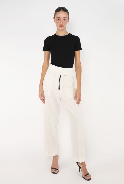 Céline S/S 2016 Silk Belted Trousers - 1