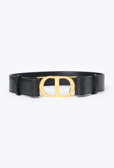 Dior 30 Montaigne Leather Belt - 1