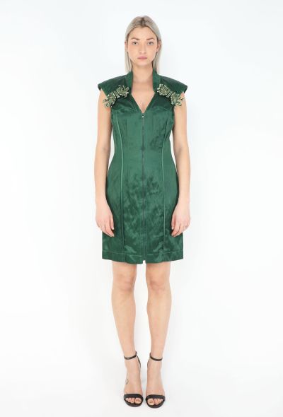 Prada Resort 2009 Embellished Charmeuse Dress - 1