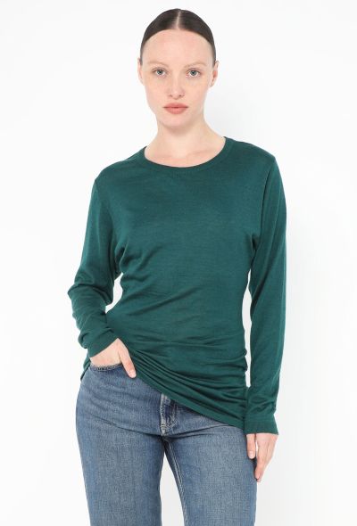 Alaïa Vintage Ribbed Trim Tunic - 1