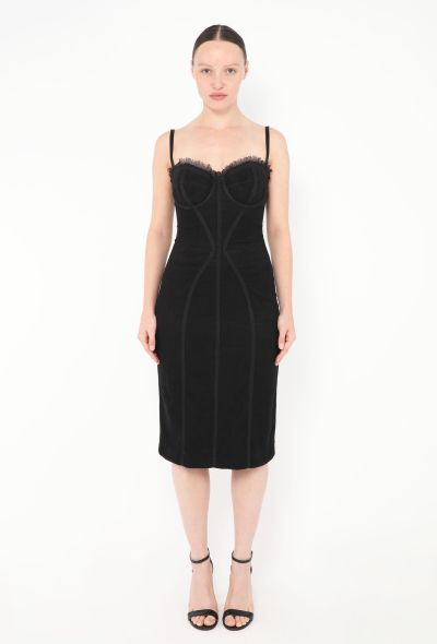 Dolce & Gabbana Late '90s Lace-up Bustier Dress - 1