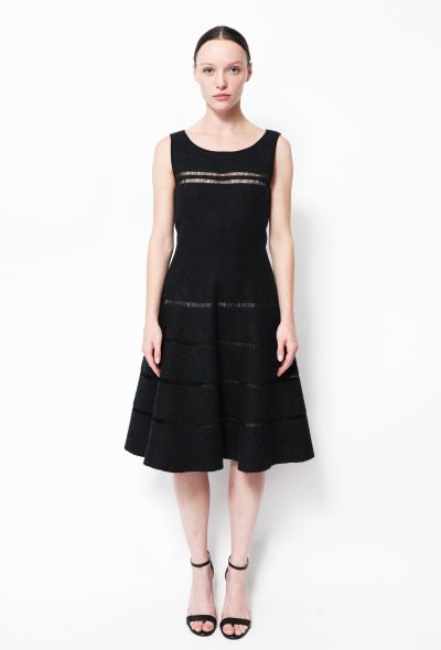 Alaïa Wool Skater Dress - 2