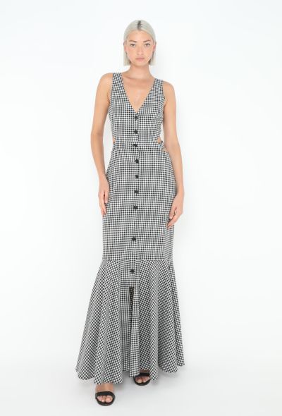 Marissa Webb 2017 Judith Gingham Dress - 1