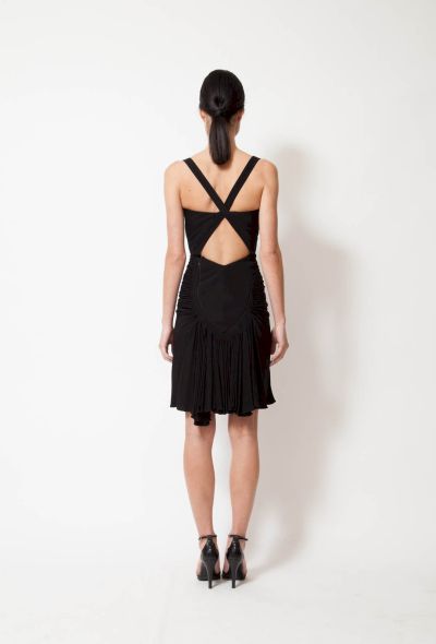 Alaïa Pleated Razor-Back Dress - 2