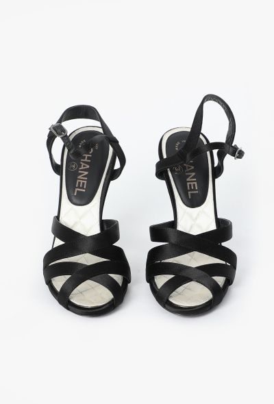 Chanel Strappy Slingback 'CC' Sandals - 2