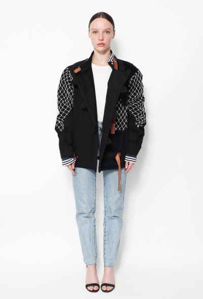 Rodarte S/S 2015 Fishnet Cargo Jacket - 1