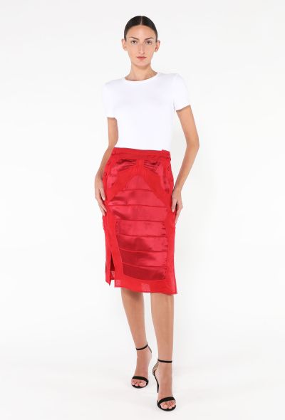 Saint Laurent ICONIC F/W 2004 Pagoda Skirt - 1
