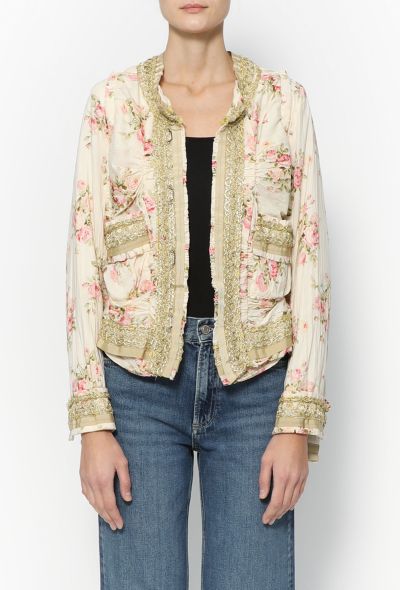Junya Watanabe Stunning S/S 2008 Lace Trim Jacket - 1