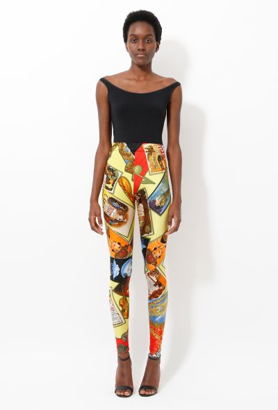 Gianni Versace ‘Teatro’ Theatre-Motif Leggings – Spring 1991 - 1