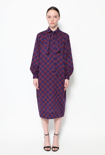 Saint Laurent Early '70s Floral Smock Dress - 1