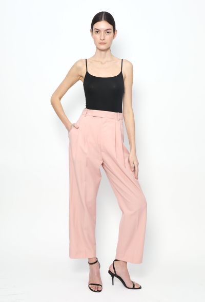 Céline 2018 Pleated Crêpe Trousers - 2