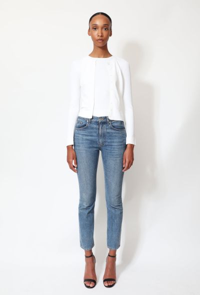 Alaïa Crêpe Knit Cardigan Set - 2
