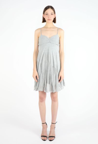 Balenciaga 2007 Heathered Jersey Slip Dress - 2