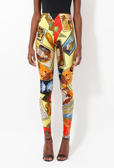 Gianni Versace ‘Teatro’ Theatre-Motif Leggings – Spring 1991 - 2