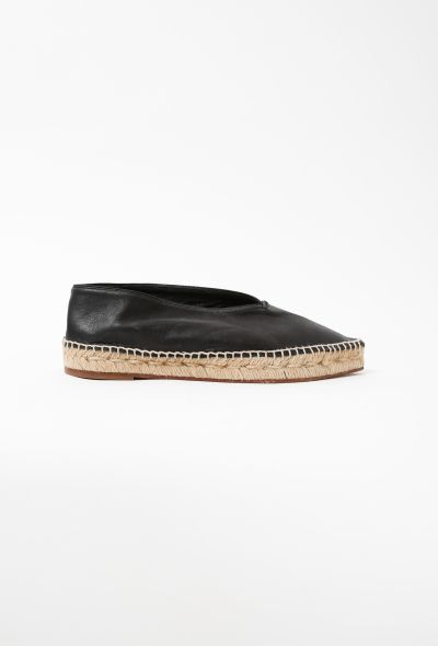 Céline Babouche Leather Espadrille - 1
