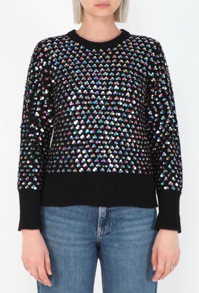 Dior Cashmere Sequin Sweater - 2