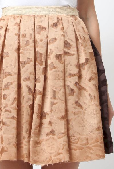 Rodarte Cut-out Pleated Skirt - 2
