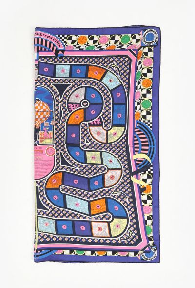 Hermès 2018 'Le Tour Du Monde en 63 Cases' 90cm Carré - 1