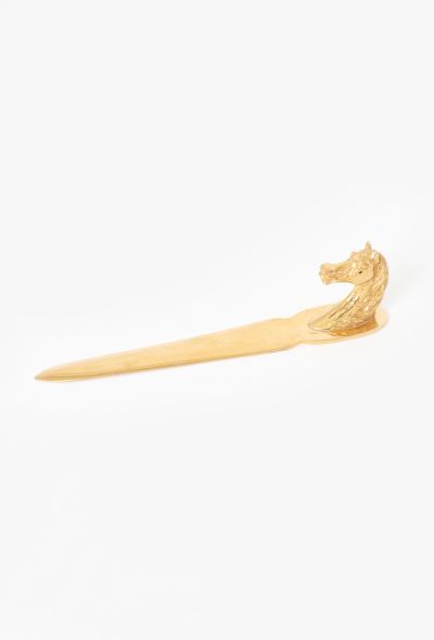 Hermès Rare 1960s Equestrian Letter Opener - 1