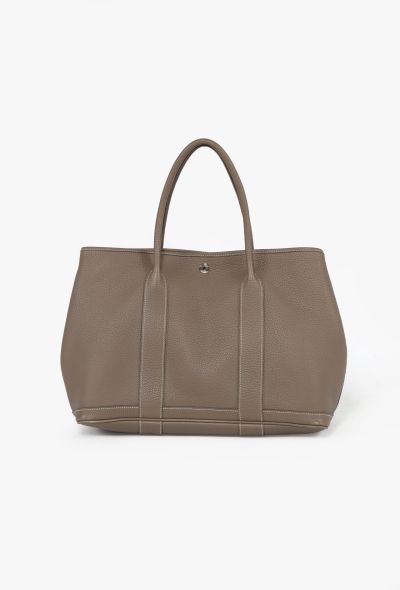 Hermès Étoupe Négonda Garden Party 36 Bag - 1