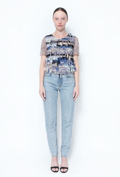 Chanel 2016 Tiered Lace Top - 2