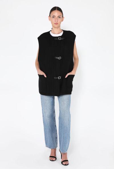 Hermès Leather Buckle Gilet, F/W 2000 - 1