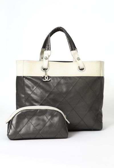 Chanel Metallic Paris-Biarritz Tote Bag - 2