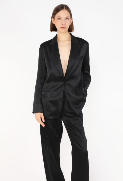 Saint Laurent Vintage Charmeuse Smoking Suit - 1